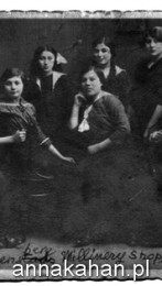 Anna w sklepie kapeluszniczym, 1915